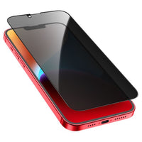 iPhone 16 Pro / 17 hoco. G15 Privacy 9D Full Cover Tempered Glass - Black