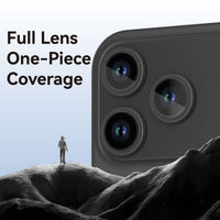 iPhone 17 LITO C1 Camera Anti-Glare Tempered Glass - Black