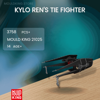 MOULD KING 21025 Kylo Ren’s Tie Fighter with 3758 Pieces