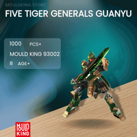 MOULD KING 93002 Five Tiger Generals GuanYu with 1000 Pieces