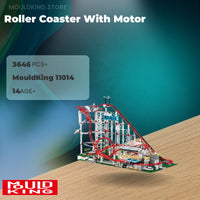 MOULD KING 11014 Roller Coaster With Motor with 3646 Pieces