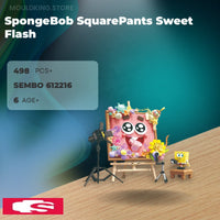 SEMBO 612216 SpongeBob SquarePants Sweet Flash with 498 Pieces
