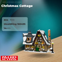 MOULD KING 16049S Christmas Cottage with 834 Pieces