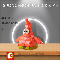 SEMBO 612201 SpongeBob Patrick Star with 404 Pieces