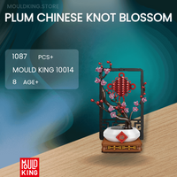 Mould King 10014 Chinese Knot Potted Plum Blossom Building Set | 1,087 PCS