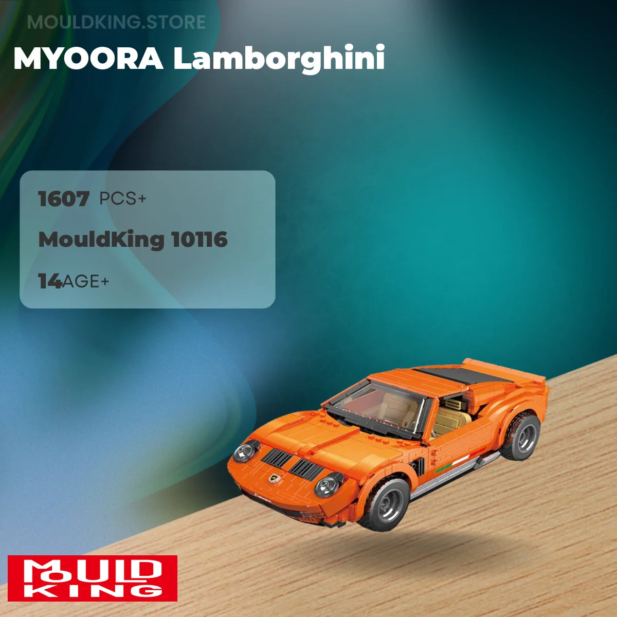 Mould King Motore aeronautico a 6 cilindri in linea 10209