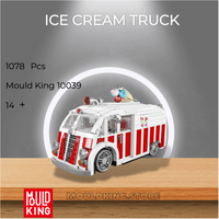 MOULD KING 10039 Ice Cream Truck with 1078 Pieces