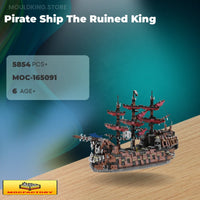 MOC Factory 165091 Pirate Ship The Ruined King with 5854 Pieces
