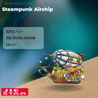JIESTAR JJ9126 Steampunk Airship with 3272 Pieces