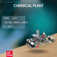 JIESTAR JJ9014-JJ9016 Chemical Plant with 2100 Pieces