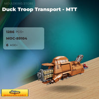 MOC Factory 89104 Duck Troop Transport – MTT with 1286 Pieces