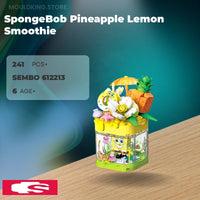 SEMBO 612213 SpongeBob Pineapple Lemon Smoothie with 241 Pieces