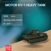 MOULD KING 20025 Motor KV-1 Heavy Tank with 1000 Pieces