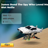 MOC Factory 134254 James Bond The Spy Who Loved Me Wet Nellie with 1542 Pieces