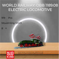 MOULD KING 12023 World Railway: OBB 1189.08 Electric Locomotive with 919 Pieces