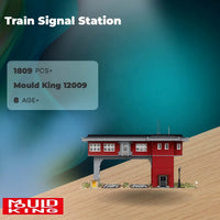 MOULD KING 12009 Train Signal Station with 1809 Pieces