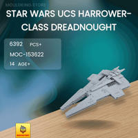 MOC Factory 153622 Star Wars UCS Harrower-Class Dreadnought with 6392 Pieces
