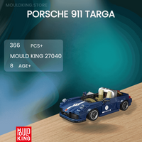 MOULD KING 27040 Porsche 911 Targa with 366 Pieces