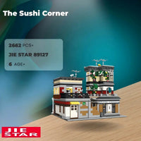 JIESTAR 89127 The Sushi Corner with 2662 Pieces