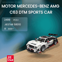 JIESTAR 58010 Motor Mercedes-Benz AMG C63 DTM Sports Car with 2489 Pieces