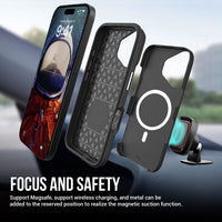 iPhone 17 Rhinos Rugged Shockproof Case Cover With Magnetic Ring