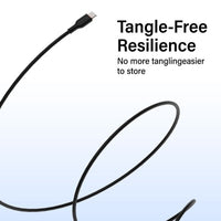 iQuick PowerWire 1 Series TPE Charging Date Cable USB to Type-C 2m (Not suitable for Google / iPhone 15 Series mobile devices)