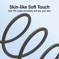 iQuick PowerWire 1 Series TPE Charging Date Cable USB to Type-C 2m (Not suitable for Google / iPhone 15 Series mobile devices)