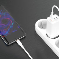 iQuick PowerWire 1 Series TPE Charging Date Cable USB to Type-C 2m (Not suitable for Google / iPhone 15 Series mobile devices)