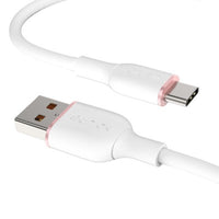 iQuick PowerWire 1 Series TPE Charging Date Cable USB to Type-C 2m (Not suitable for Google / iPhone 15 Series mobile devices)