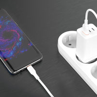 iQuick PowerWire 1 Series TPE Charging Date Cable Type-C to Type-C 1m