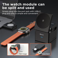 iQuick CUBE T1 3 in 1 Foldable Wireless Charger Stand