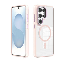 Redefine Metal Camera Lens Transparent Case Cover With Magnetic Ring for Samsung Galaxy S26 Ultra