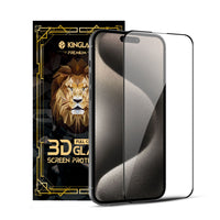 iPhone 17 Pro Kinglas Full Coverage Tempered Glass Screen Protector