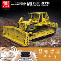 MOULD KING 17024 MOC-74666 D8K Bulldozer RC Caterpillar with 1003 pieces