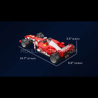 Mould King 10035 F1 Pit Stop Scene Model Building Set | 1,603 Pcs