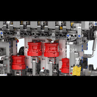 Mould King 10087 Motorised L4 Gasoline Engine Building Set | 1,787 Pcs