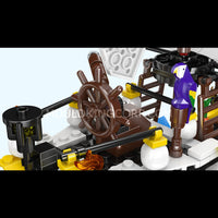 Mould King 10137 Redbeard’s Revenge Ship Model Building Set | 928 Pcs