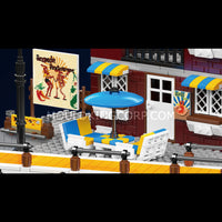 Mould King 10143 Seaside Restaurant Block Building Set | 989 Pcs