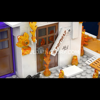 Mould King 10144 Dock Fire & Kitten Rescue Building Set | 588 Pcs