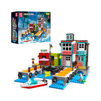 Mould King 10148 Wharf Inn Block Building Set | 782 Pcs