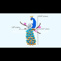 Mould King 10149 Peacock Wall Art Building Set | 690 Pcs