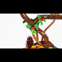 Mould King 10150 Black-Capped Lory Building Set | 1,052 Pieces