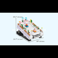 Mould King 10158 Ski Resort Building Set | 2,181 Pcs