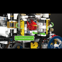 Mould King 10159 Cyberpunk Mechanical Clock Building Set | 3,181 Pcs