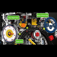 Mould King 10159 Cyberpunk Mechanical Clock Building Set | 3,181 Pcs