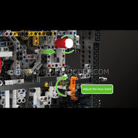 Mould King 10159 Cyberpunk Mechanical Clock Building Set | 3,181 Pcs