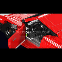 Mould King 10167 German 935 Endurance Racing Car Model Building Set | 1,717 Pcs