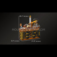 Mould King 10180 Steampunk Cube Clock Building Set | 3,234 Pcs