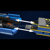 Mould King 10184 Trash Collection Boat Building Set | 407 Pcs