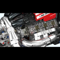 Mould King 10188 Motorized STR13 V6 Engine Model Building Kit | 980 Pcs